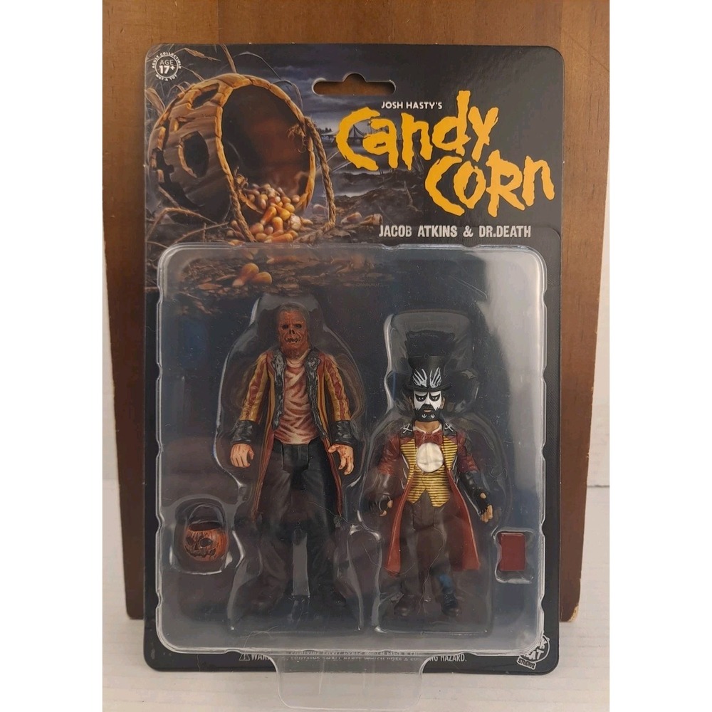 Candy Corn Horror Movie Jacob Atkins & Dr.Death 3.75" Figures Trick or Treat